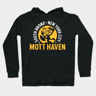 Mott Haven Bronx NYC - Comic Style Hoodie